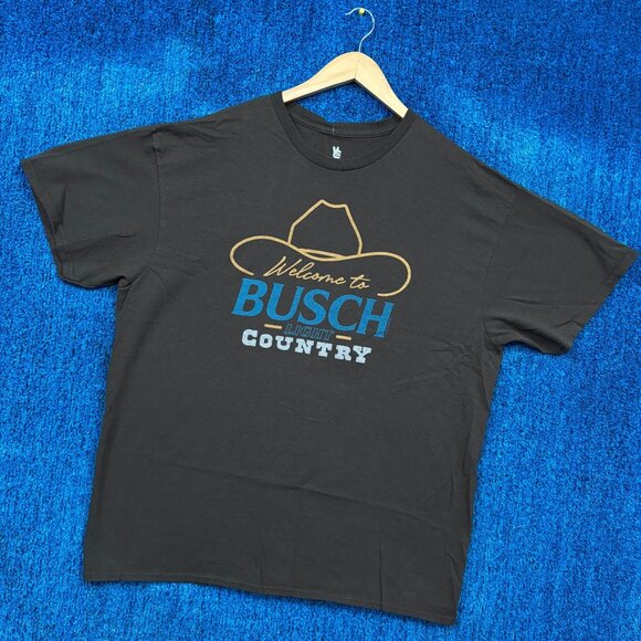 Welcome to Busch Light Country Oversized Beer Promo Tee L - Picture 3 of 4